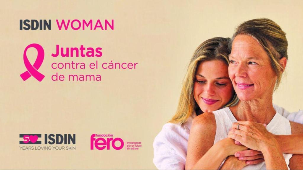 ISDIN y FERO consolidan la iniciativa ‘Juntas’ para contribuir a la investigación del cáncer de mama y acompañar a las pacientes