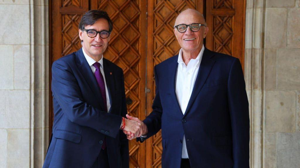 Illa y Oliu certifican la victoria del Sabadell en la OPA con una reunión en la Generalitat