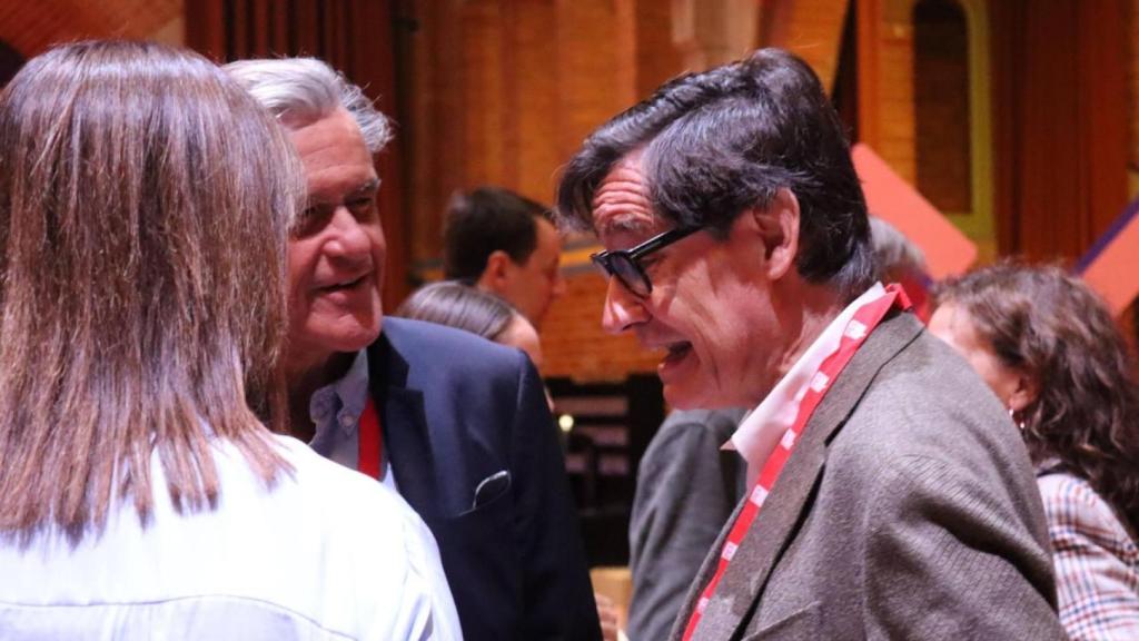 Salvador Illa, en la cumbre del PES