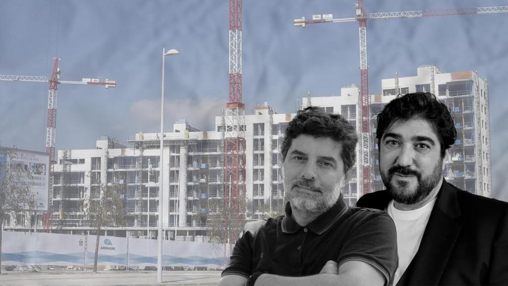 El empresario Juli Guiu y el cantante Antonio Orozco, en un montaje / CG