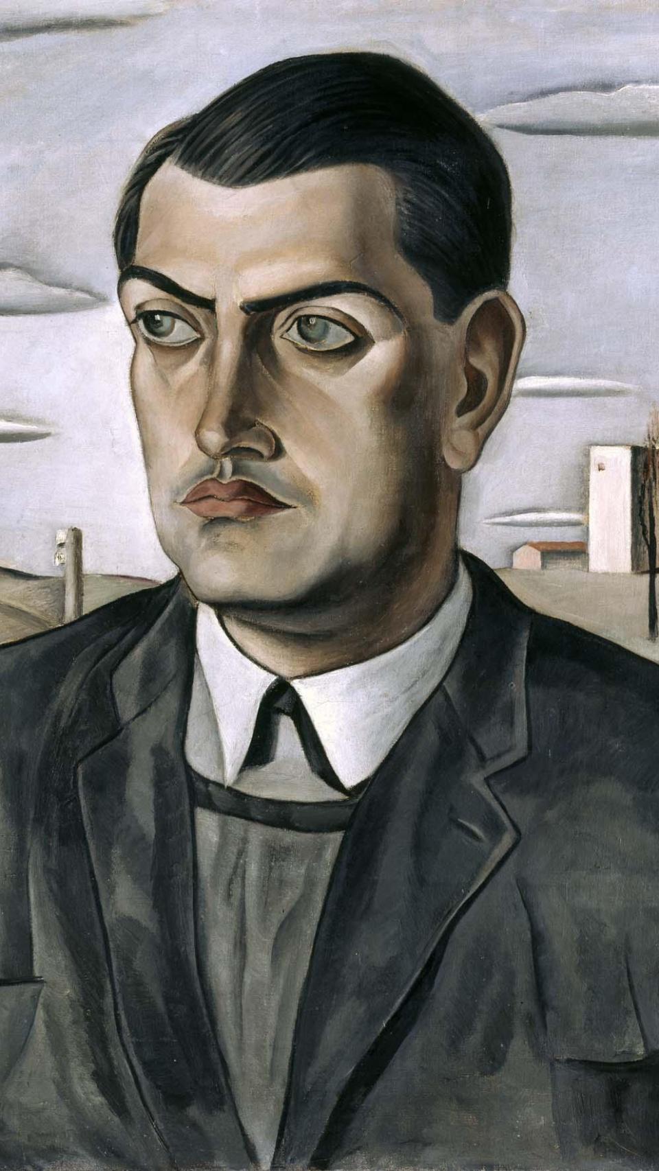 Luis Buñuel retratado por Salvador Dalí