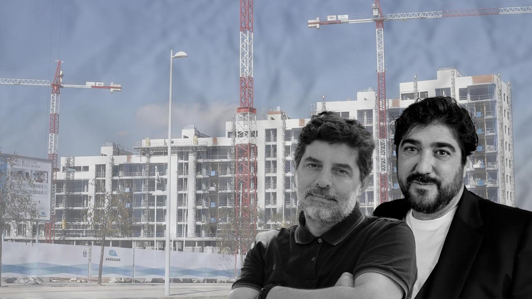 El empresario Juli Guiu y el cantante Antonio Orozco, en un montaje / CG