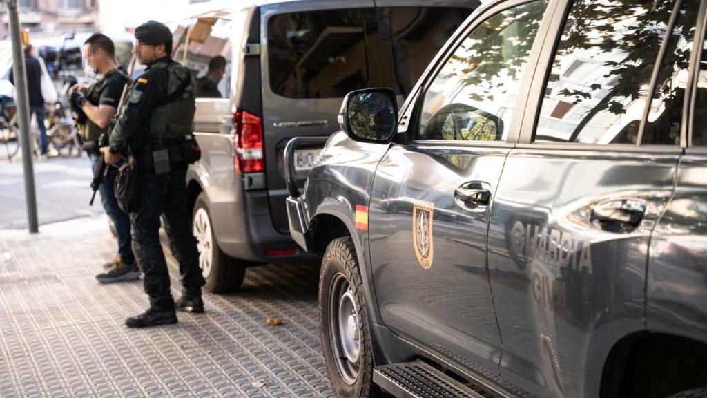 Un registro anterior de la Guardia Civil en Barcelona
