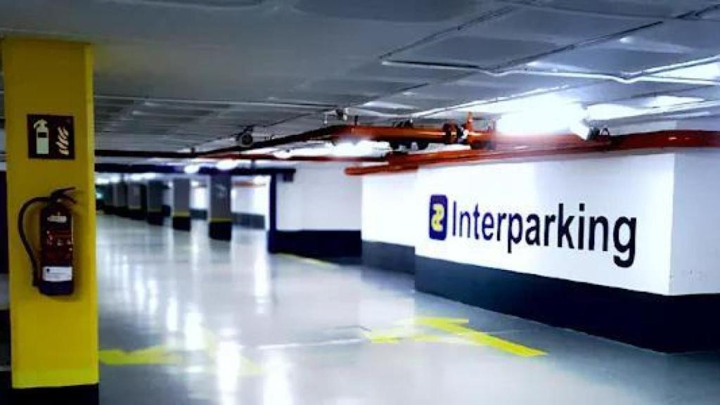 Un aparcamiento de Interparking