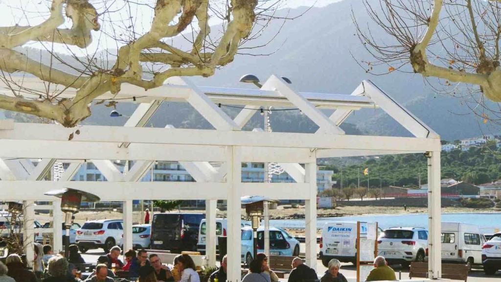 Vista aèria del Cafè de la Marina, un dels negocis de l'empresari