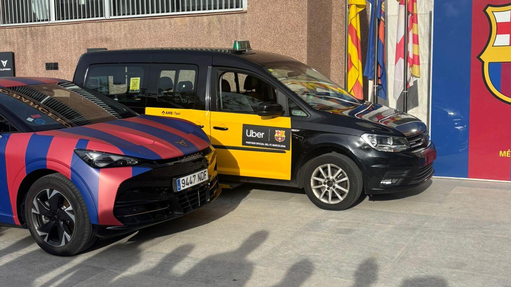 El Barça presume de su nuevo acuerdo de patrocinio con Uber