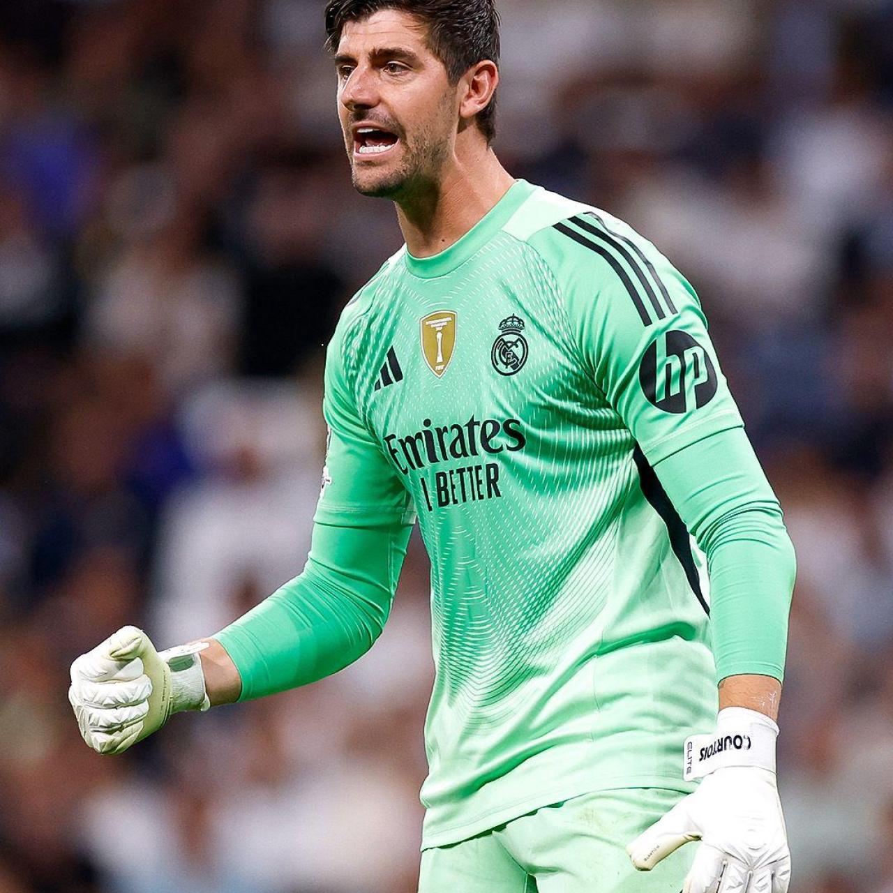 Thibaut Courtois contra la Juventus en la Champions League