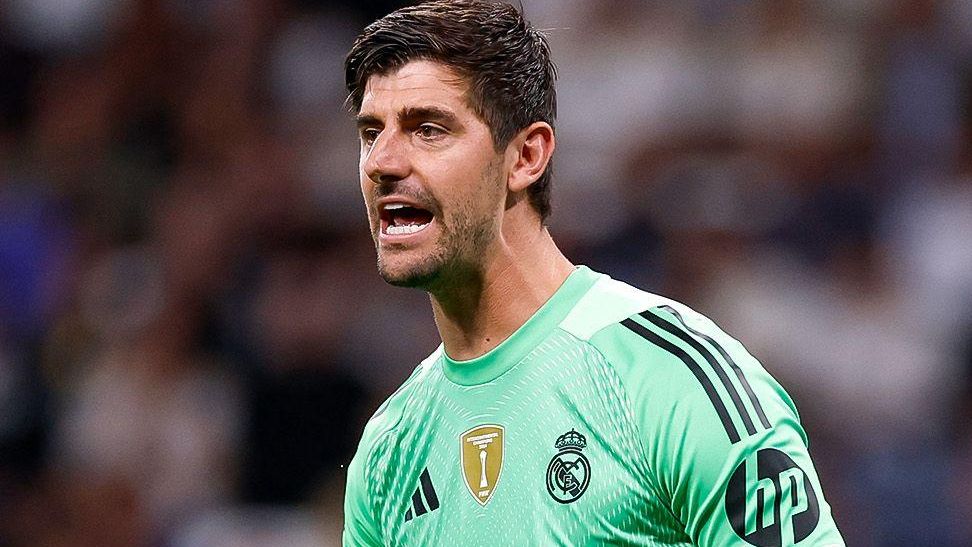 Thibaut Courtois contra la Juventus a la Champions League