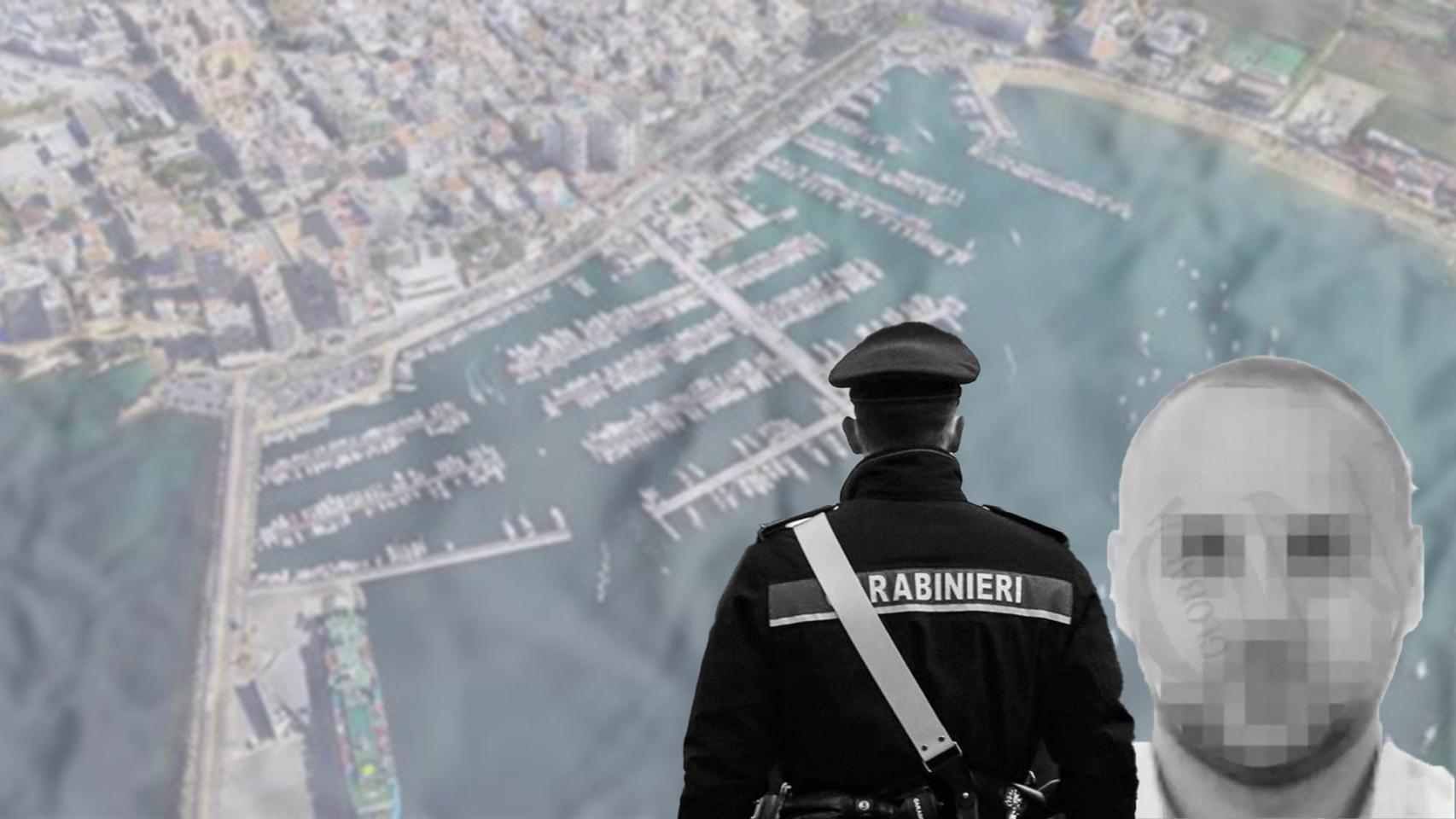 Antonino V., la Marina Botafoch de Ibiza y un carabiniero