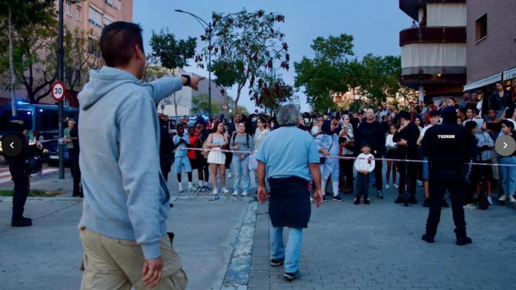 Tensión en un acto de Vox en Sabadell