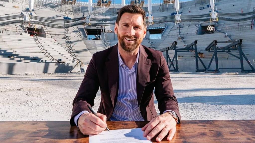 Leo Messi firma su renovación con Inter Miami hasta 2027