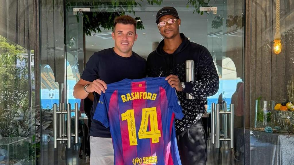 Marcus Rashford, al restaurant La Cúpula del Garraf