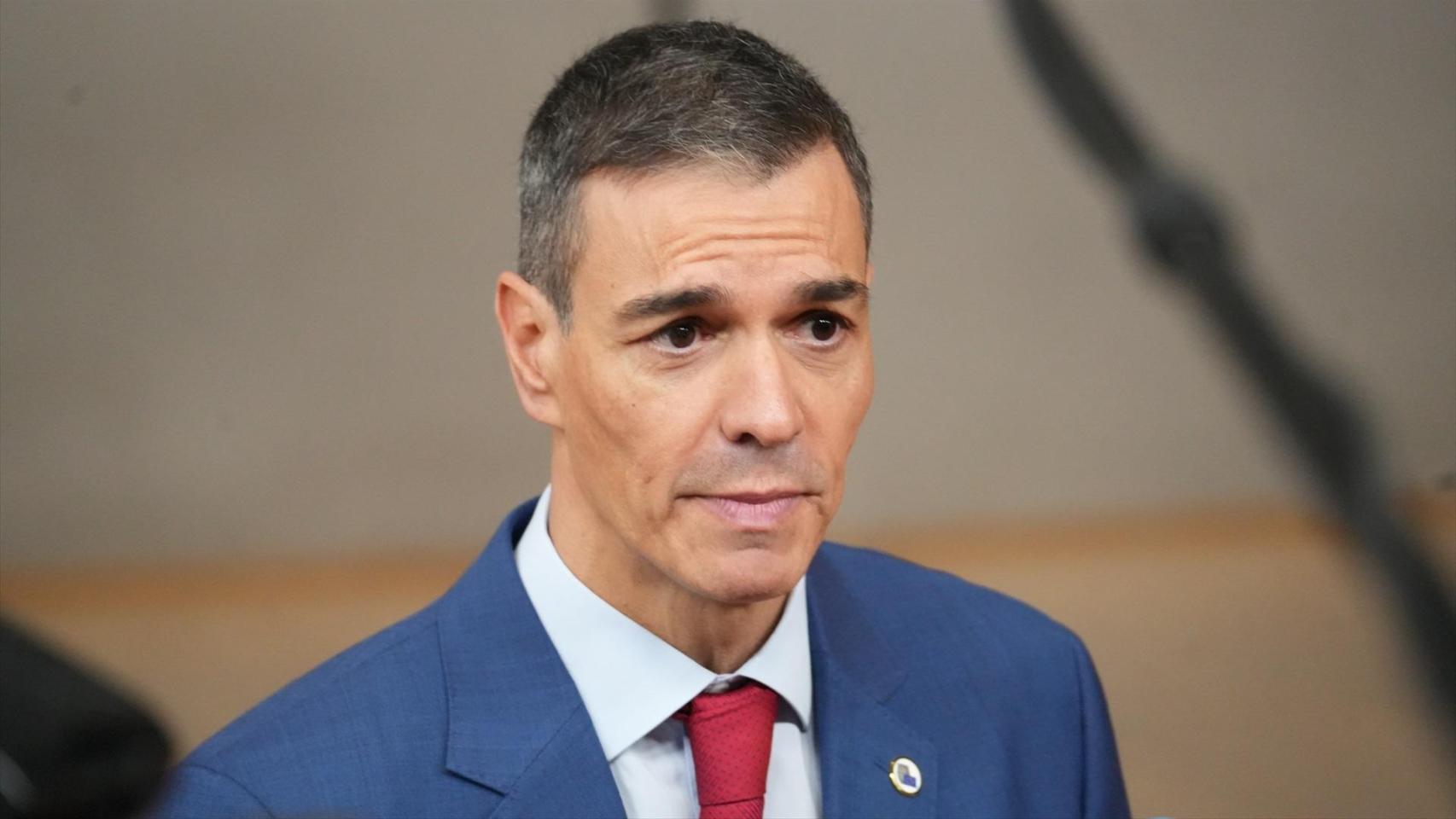 El presidente del Gobierno, Pedro Sánchez