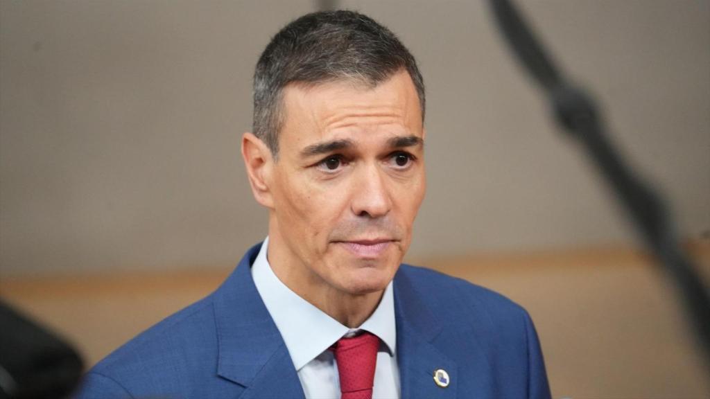 El presidente del Gobierno, Pedro Sánchez