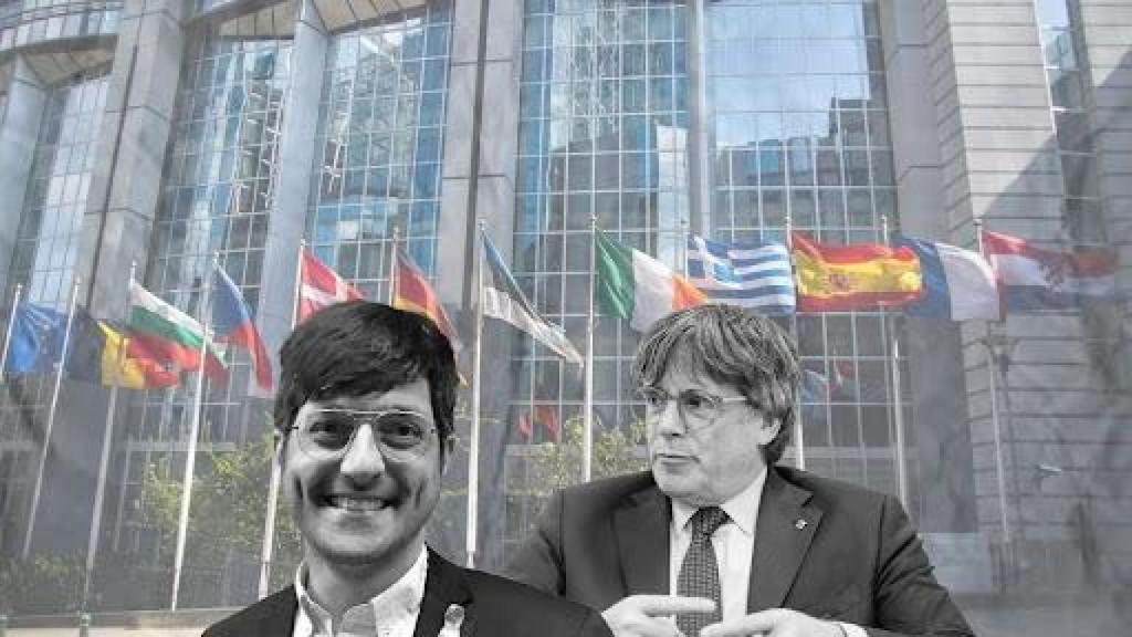 .Joan Maria Piqué, 'dircom' de Puigdemont, el 'expresident' y el Parlamento europeo