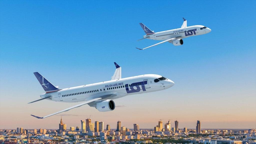 Avions de LOT Polish Airlines