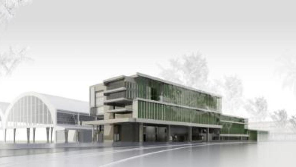 Recreación de la Biblioteca Pública Estatal de Barcelona