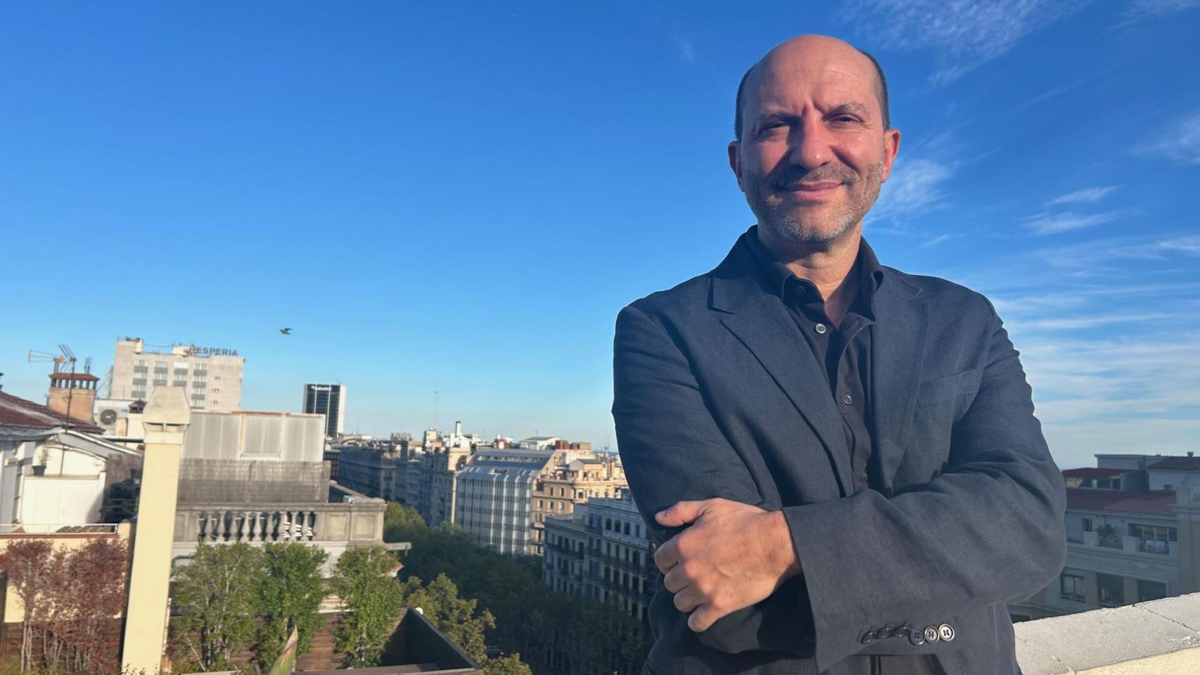 El ensayista Carlos Granés, en Barcelona, con Letra Global