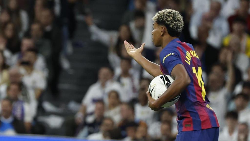 Lamine Yamal, al Bernabéu