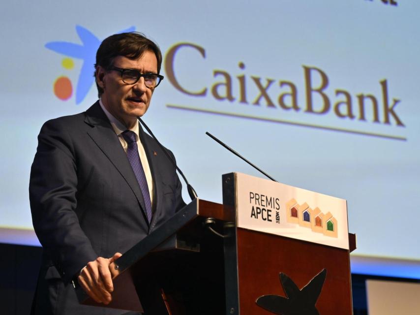 Salvador Illa, president de la Genralitat, durant la seva intervenció en els Premis APCE 2025