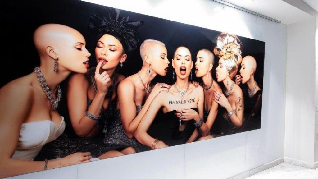 Una de las obras de la exposición ‘No Judgement Here’ de Philippe Shangti