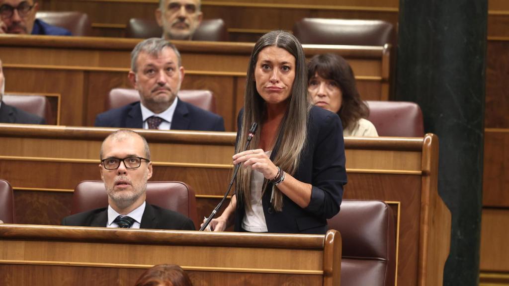 La portavoz de Junts en el Congreso, Miriam Nogueras, en octubre de 2025