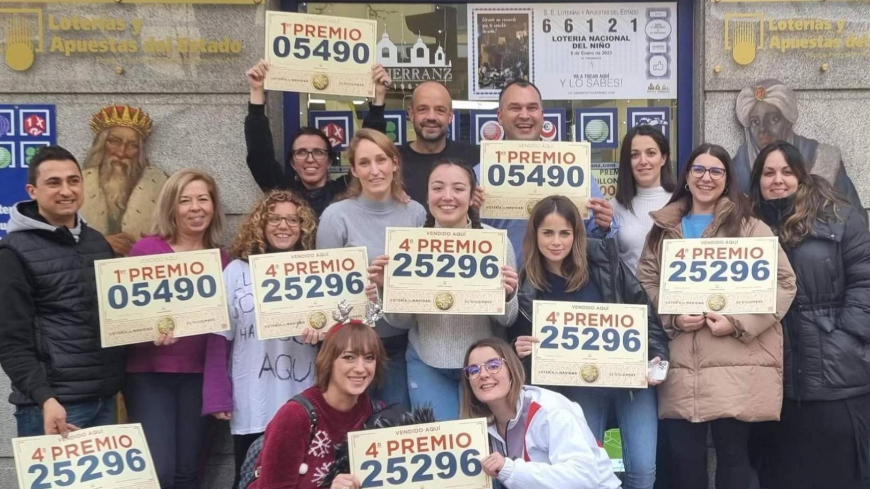 Premios entregados por Loterías Pepito Herranz