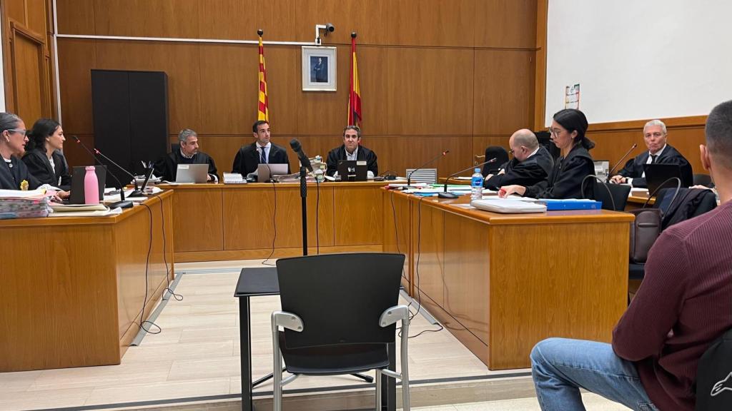 Imagen de la sección 5ª de la Audiencia de Barcelona minutos antes del juicio de este lunes 27 de octubre