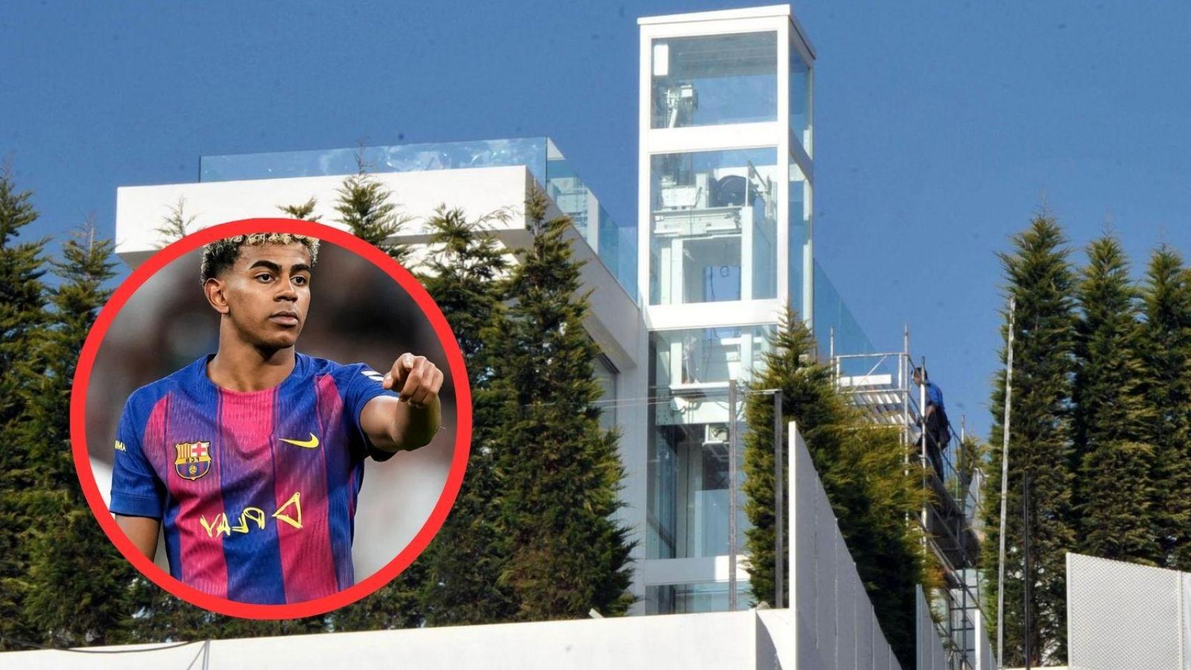 La nueva casa de Lamine Yamal