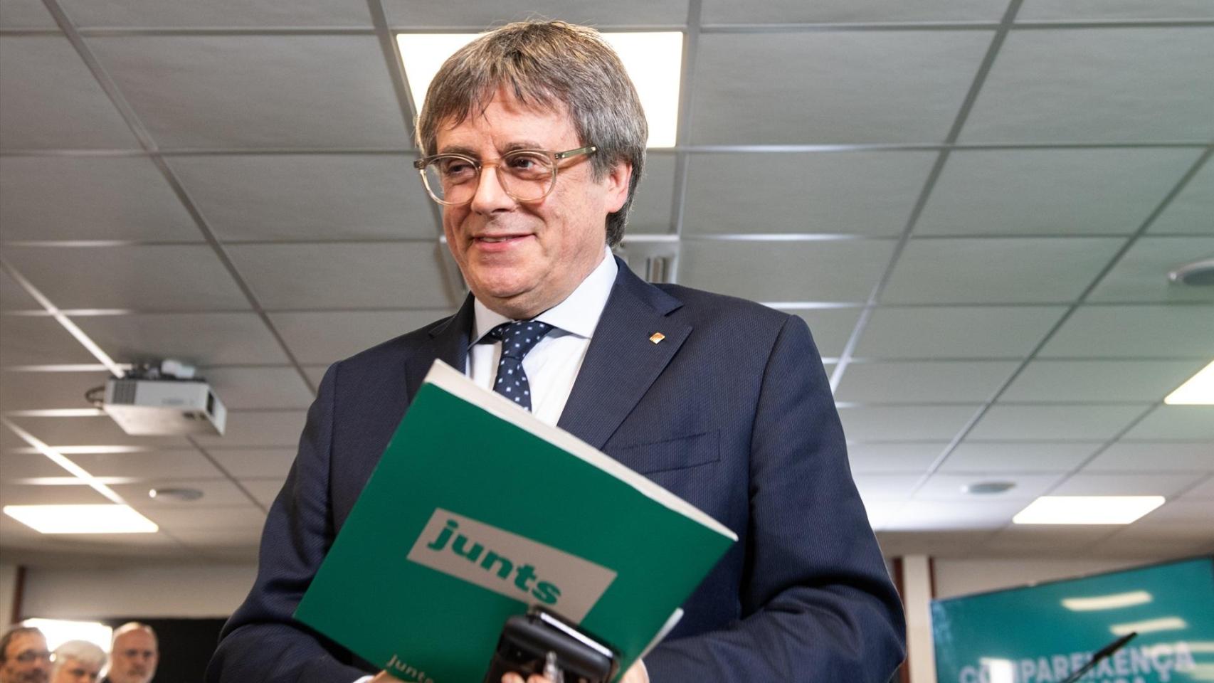 Carles Puigdemont, líder de Junts