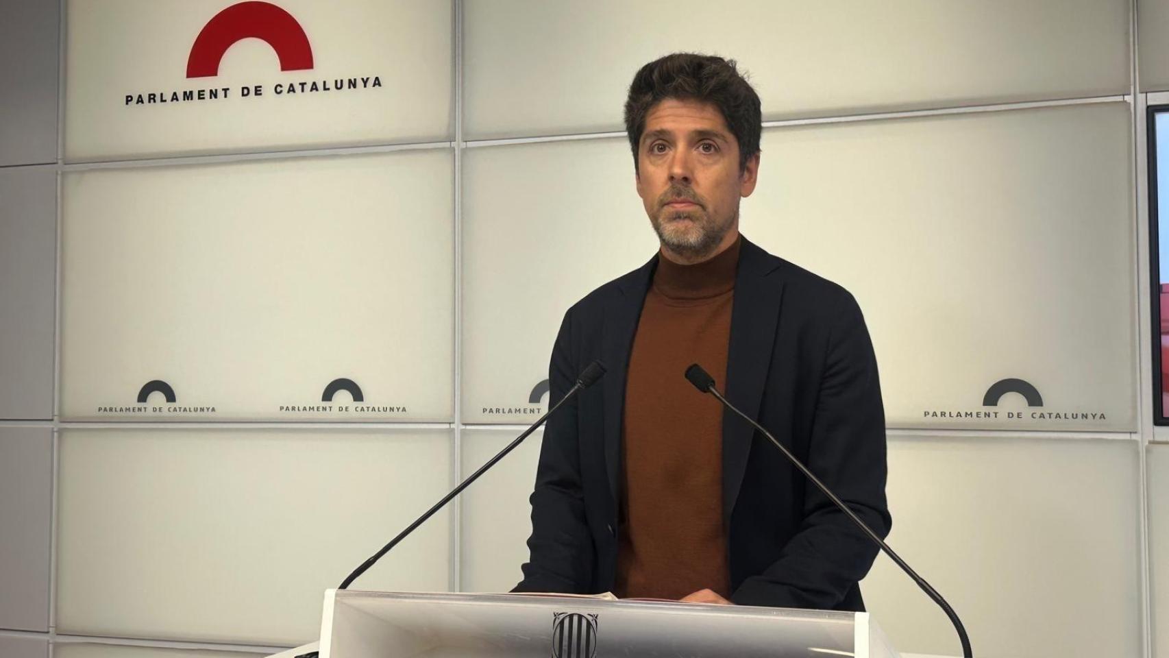 El portavoz de los Comuns, David Cid