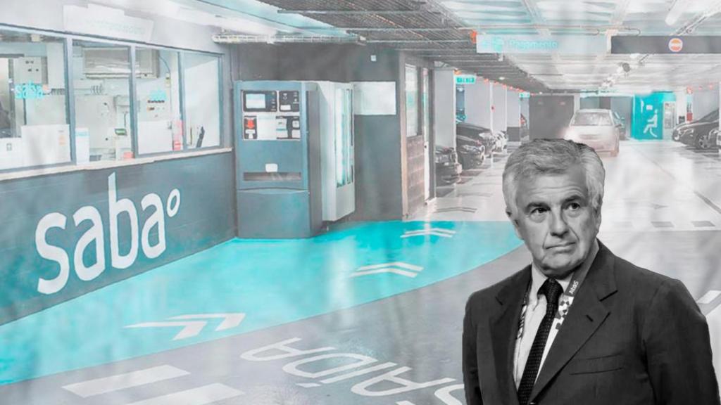 Juan Antonio Samaranch, en un parking de Saba