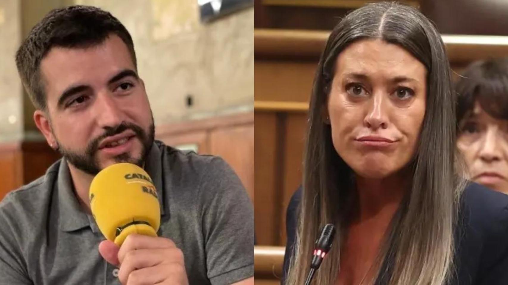 Ricard Ustrell y Míriam Nogueras