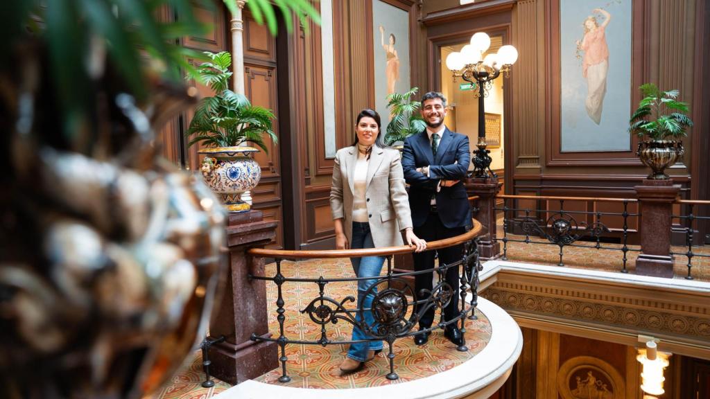 Los abogados Cristina Capuz y Alexander Salvador