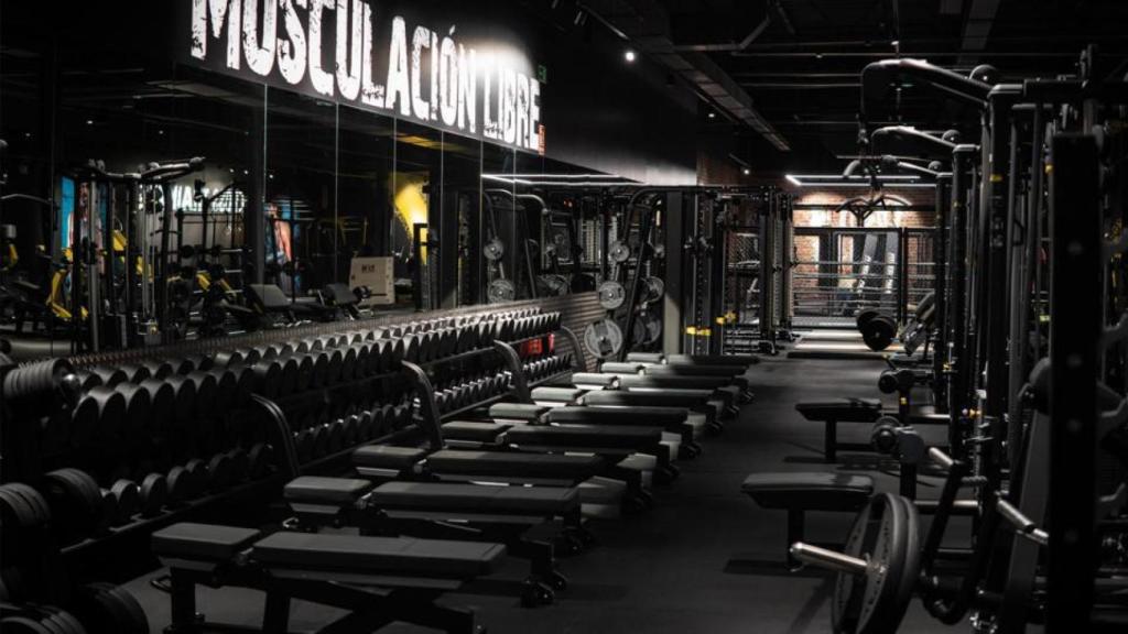 Un gimnàs de la franquícia Fitness Park