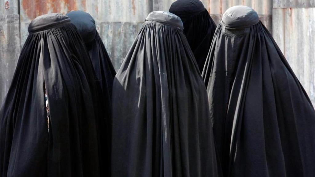 Mujeres con burkas