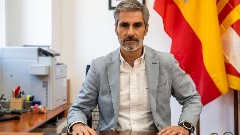 Gonzalo de Oro, al seu despatx