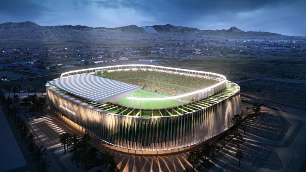 Imagen virtual del Martínez Valero tras su reforma