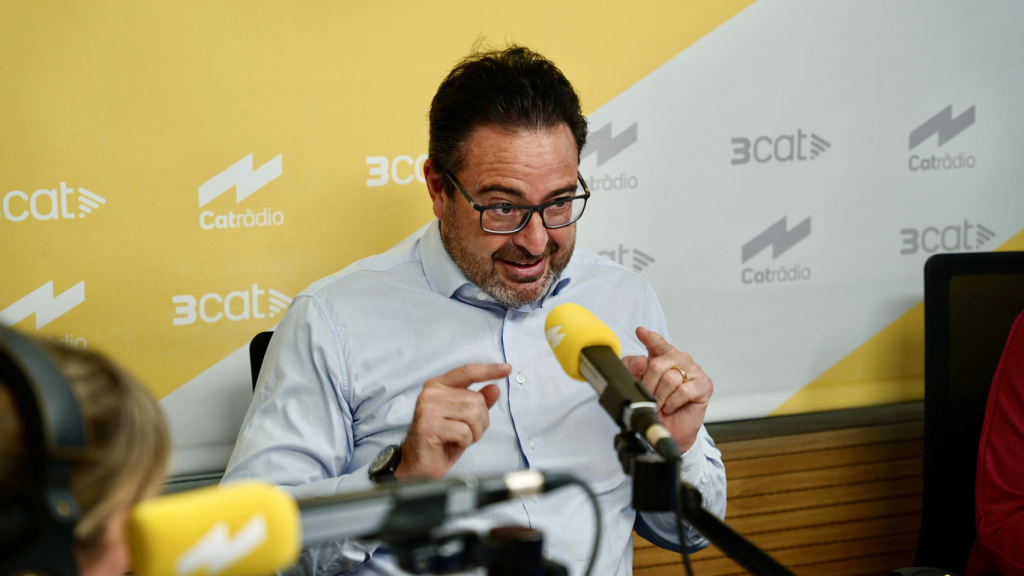 David Madí, en una intervención reciente en Catalunya Ràdio