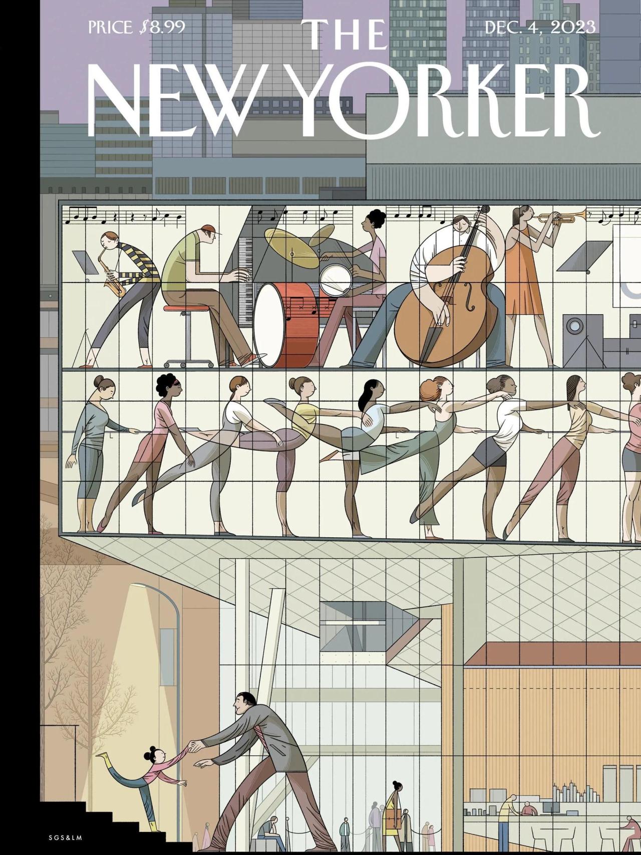 'Ready to Soar' de Sergio García Sánchez © García Sánchez & The New Yorker. First published as the cover of 'The New Yorker', December 4, 2023. Used by permission. All rights reserved.