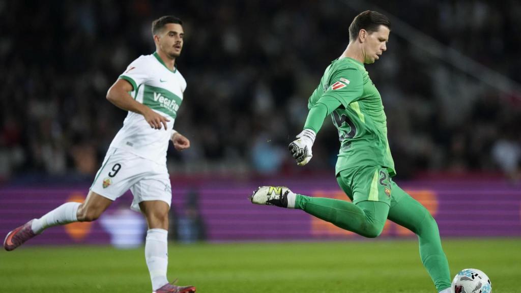 Wojciech Szczesny en el Barça-Elche