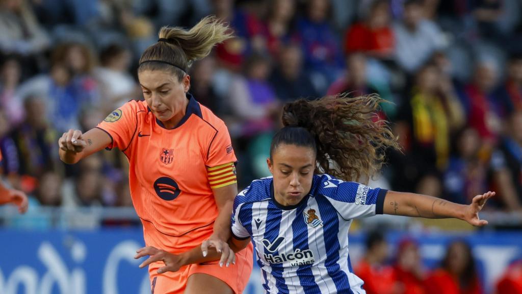 Alexia Putellas en el Real Sociedad-Barça Femenino