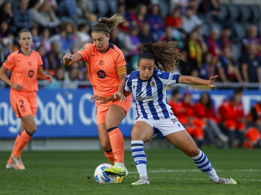 Alexia Putellas en el Reial Societat-Barça Femení
