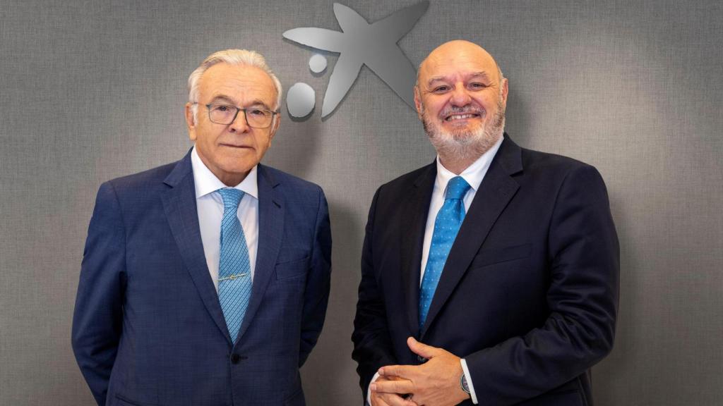 El presidente de la Fundación Bancaria La Caixa y de Criteria Caixa, Isidro Fainé, y el director general de Criteria Caixa, José María Méndez / CRITERIA