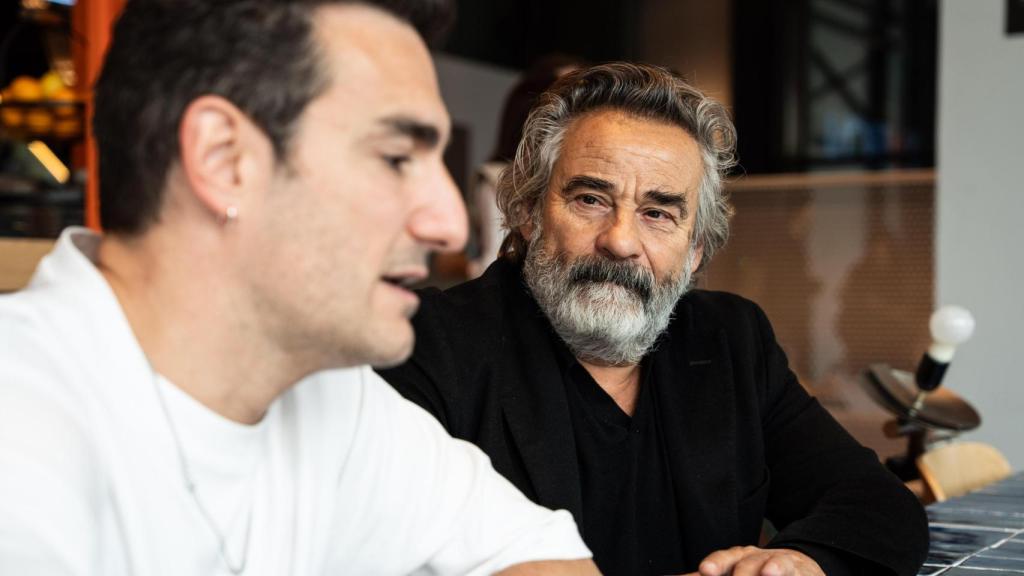 Eduard Fernández y Miki Esparbé