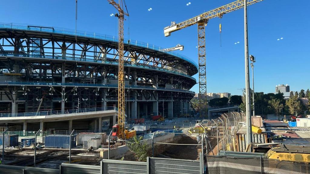 Obres del Camp Nou, dimarts 4 de novembre de 2025