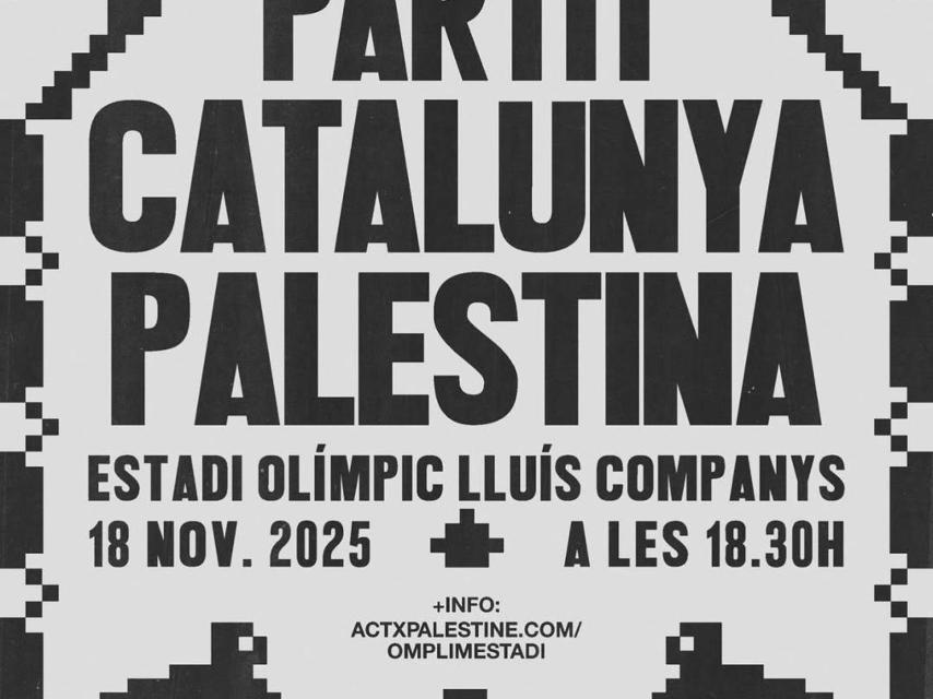 El Catalunya-Palestina se jugará en Montjuïc