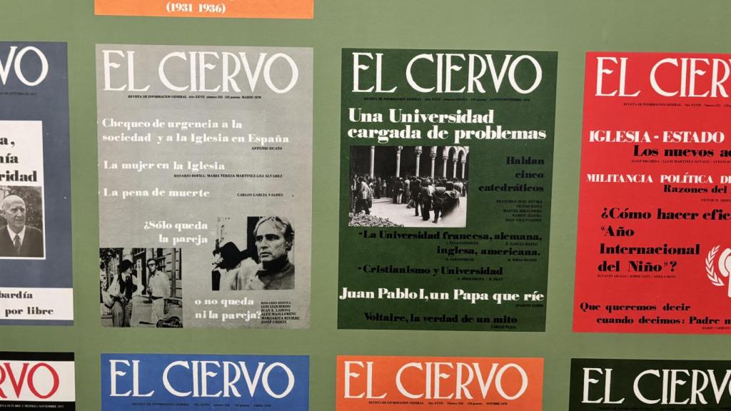 Portades d'El Ciervo de finals dels anys 70