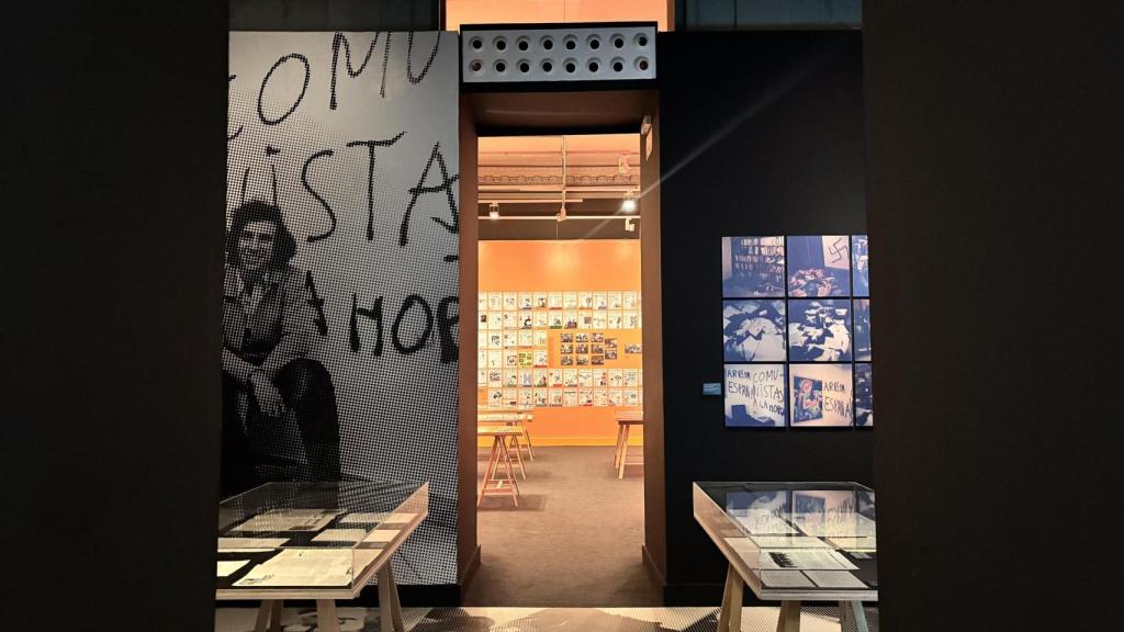 Perspectiva de l'exposició al Palau Robert