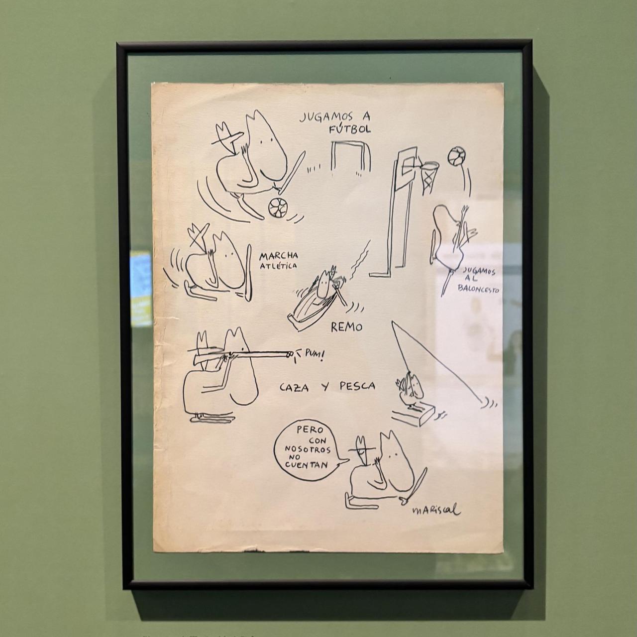 Il·lustració de 'El senyor del cavallet', de Mariscal